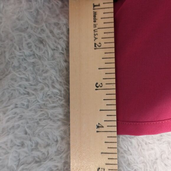 CRZ Yoga Shorts Womens Large Pink Pull On Hidden Pocket Brief Running Hike Golf - Picture 10 of 13